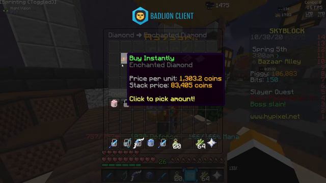 GOOD MONEY making methods in Hypixel SKYBLOCK смотреть онлайн