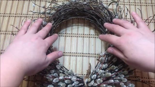 Пасхальный венок. Своими руками. смотреть онлайн