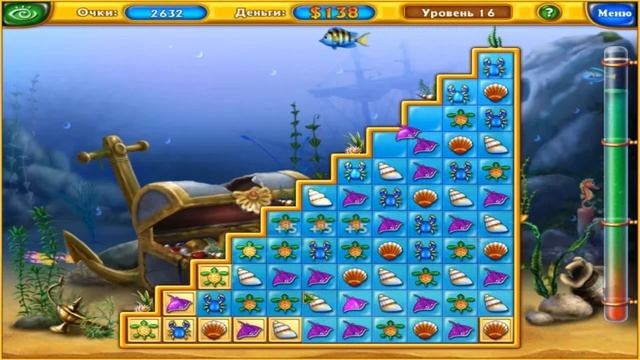 Прохождение игры Fishdom?????.Купил новых рыбок.. Gamer.#2