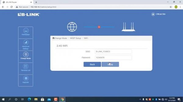 LB-Link Router Wireless Mode configuration | Repeater Mode Router