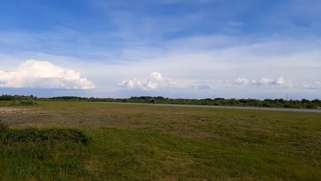 Посадка Як-52 Сургут - Аэродром Боровая