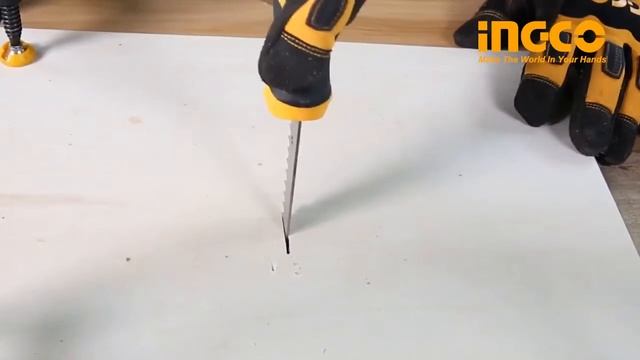 Ножовка по гипсокартону INGCO HWBSW68 INDUSTRIAL смотреть онлайн