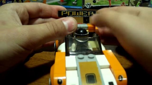 Lego Racer 68018. Лего копия Porshe 911. смотреть онлайн