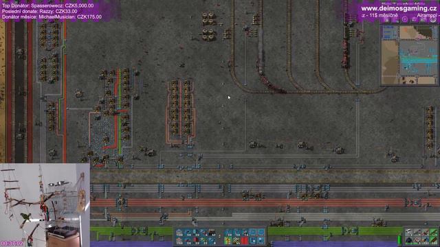 [Z] Factorio #59 - 🚧 Rekonstrukce výzkumu 🔬 part 3 | 🔴LIVESTREAM🔴 CZ/SK HD смотреть онлайн