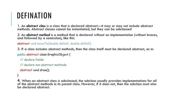 Java Inheritance Tutorial 7 (Abstract Class) смотреть онлайн