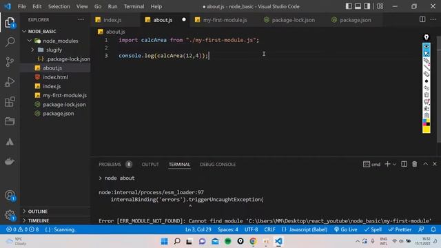 React.js - ES6/ES7+ və Module Javascript смотреть онлайн