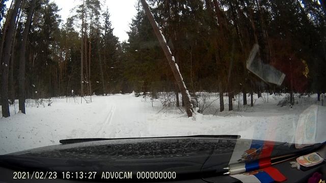 Дастер снега не боится. Приехали в лес, попали в тупик. смотреть онлайн