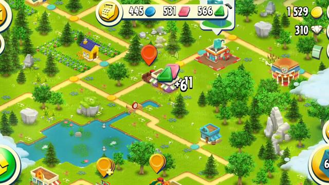 Долина выходного дня. Катаем грузовички, собираем жетоны. Играем в Hay Day смотреть онлайн