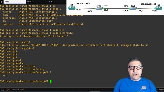 Configure EtherChannel on Cisco Switches (PAGP, LACP & Static EtherChannel) смотреть онлайн
