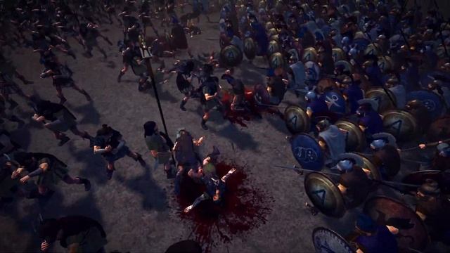TOP 8 SHOCK INFANTRY! - Divide Et Impera (1.2.7) - Total War Rome 2 смотреть онлайн