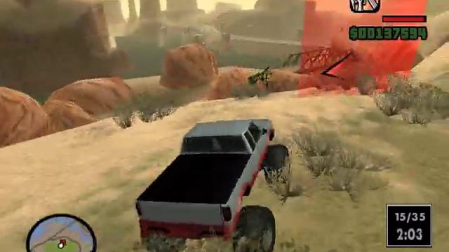 прохождение игры GTA San Andreas миссия 57(Монстр) смотреть онлайн