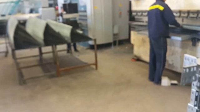 Процесс производства кабельных лотков ТОО "BS United Inc." смотреть онлайн