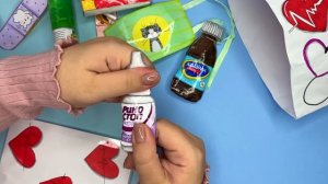 ? АПТЕЧКА БОКС ДЛЯ УТОЧКИ ЛАЛАФАНФАН ИЗ БУМАГИ! ? МНОГО сюрпризов! сквиши из бумаги