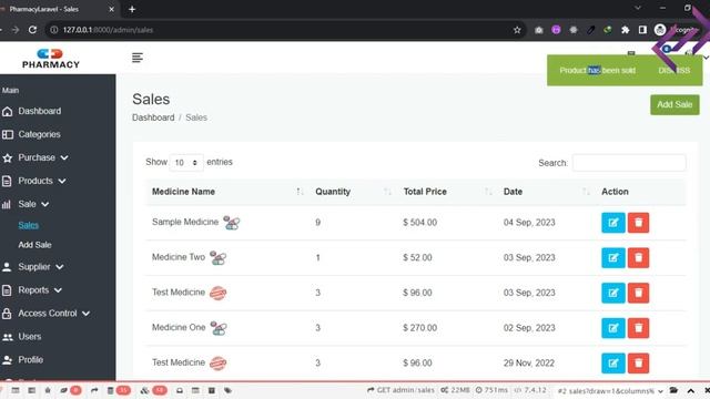 Pharmacy Management System in PHP Laravel with Source Code - CodeAstro смотреть онлайн