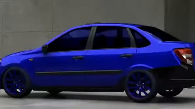 3D Тюнинг Lada Granta Sedan смотреть онлайн