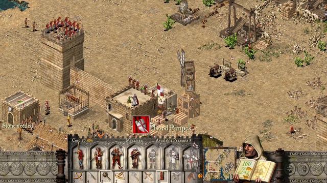 Stronghold Crusader Mission 21 Part 1 The Desert Wind. (vs 3x Pig and Rat vs Richard ) смотреть онлайн