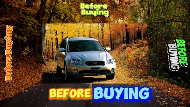 The Sad Story Of The Subaru Legacy Outback 2003