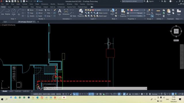 เรียนเขียนเเบบบ้าน 2 ชั้นด้วยโปรเเกม Autocad จาก Sketch up EP32#autocad смотреть онлайн