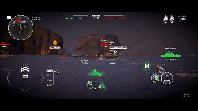 WARSHIPS MOBILE 2 - ROKS Busan - Open Beta Gameplay