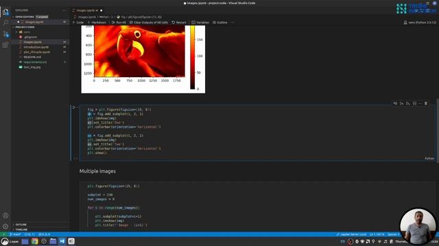 Matplotlib Python Tutorials for Beginner | Matplotlib Crash Course | Part - 5 Show images смотреть онлайн