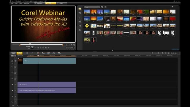 Corel VideoStudio Pro X3 Webinar - Part 1 смотреть онлайн