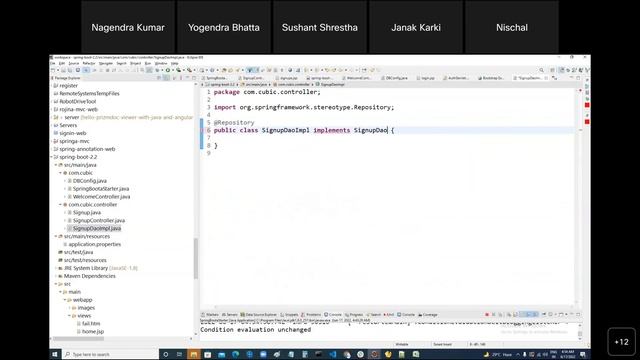 Web Application - Spring Boot-DAY-3-jdbc with Maven -DAY- 34 смотреть онлайн