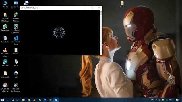 Iron Man J.A.R.V.I.S || AI Virtual Desktop Assistant || Python Based JarviS #1 || Introduction || смотреть онлайн