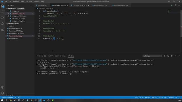 Python: Funciones (Def)? смотреть онлайн