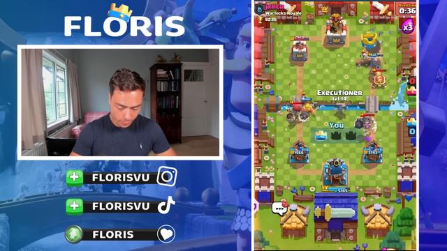 ROYAL GHOST NAAR MAX LEVEL OP CLASH ROYALE!! смотреть онлайн