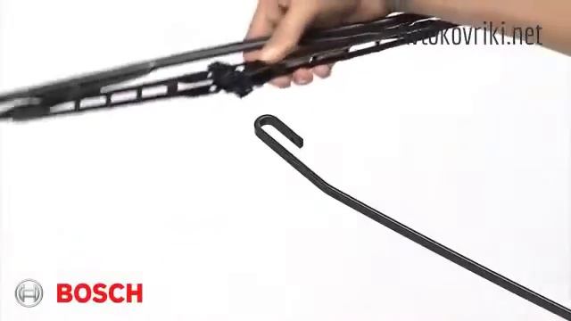 Замена щеток Bosch с креплением "Quick-Clip" смотреть онлайн