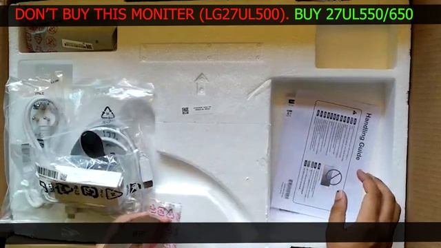 LG UL27500 Monitor UNBOXING (DON'T BUY) MUST WATCH. смотреть онлайн