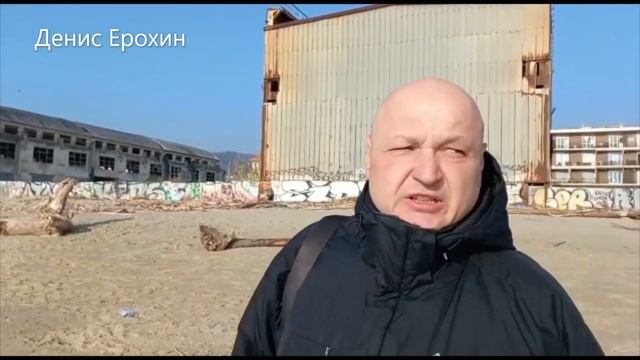 #дальнобой #савона_паркинг Савона, Италия. Зимний пляж. смотреть онлайн