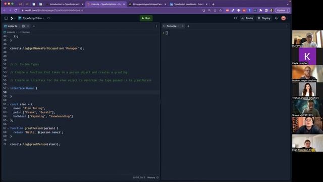 Turing School: Intro to TypeScript with React смотреть онлайн