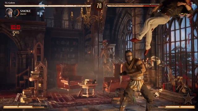 Smoke (Frost Kameo) Mortal Kombat 1 - TG-Golem - How to counter CYRAX NET in MK1 смотреть онлайн
