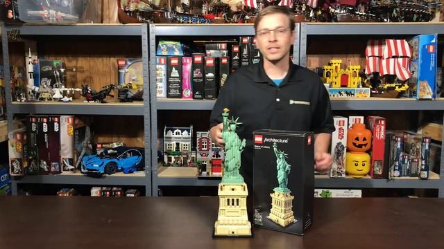 Lego Statue of Liberty 21042 - Review, Facelift, and Comparison смотреть онлайн
