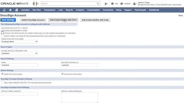 DocuSign for NetSuite: Send a Template with Merge Fields смотреть онлайн