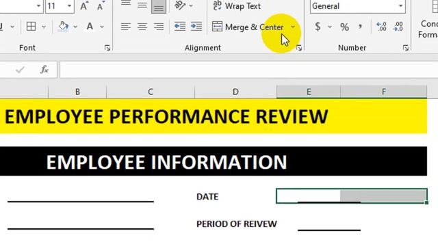 How To Make Employee performance report template excel смотреть онлайн