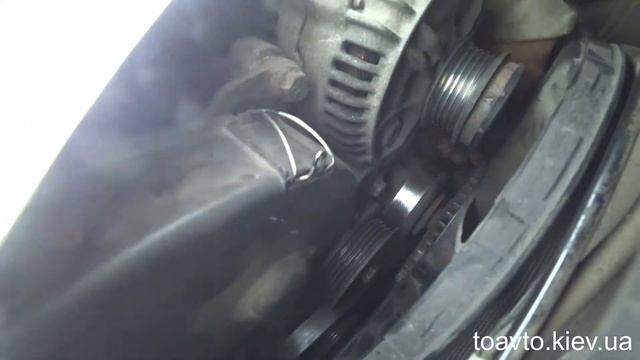 Как снять вискомуфту вентилятора на Пассат Б5 и Ауди А6. смотреть онлайн