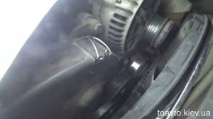 Как снять вискомуфту вентилятора на Пассат Б5 и Ауди А6.