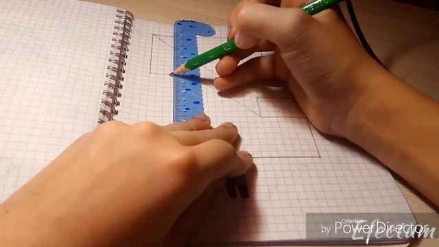 Рисуем 3D рисунок ❤ загляни в описание 💜 смотреть онлайн