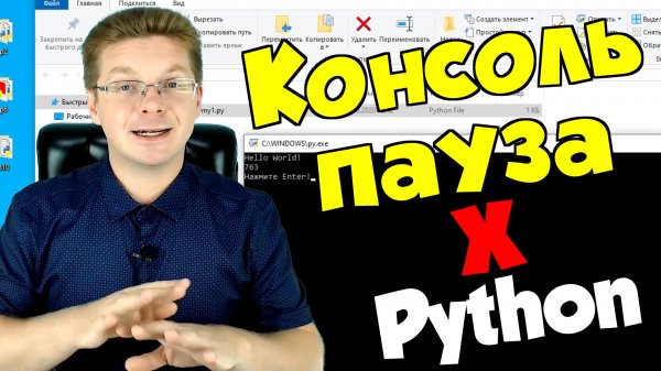 Python / Как сделать чтобы консоль Python не закрывалась