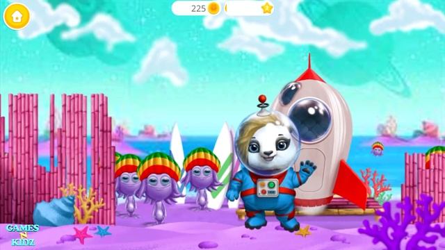 Fun Animal Makeover Care - Animal Hair Salon Space Dress Up Game For Kids смотреть онлайн