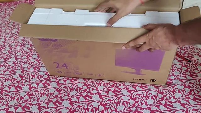 Unboxing BenQ 24 inch monitor GW2480 смотреть онлайн