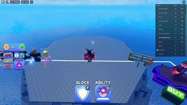 THE TELEKINESIS ABILITY FEELS LIKE CHEATING IN BLADE BALL смотреть онлайн