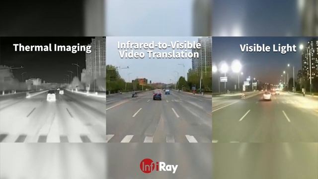 The Future World of Infrared-to-Visible. InfiRay's new breakthrough on Automotive Night Vision. смотреть онлайн