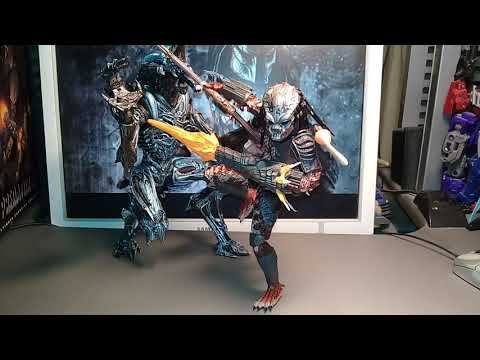 Trophy chase! Ultimate Guardian Predator, Predator 2 by Neca смотреть онлайн
