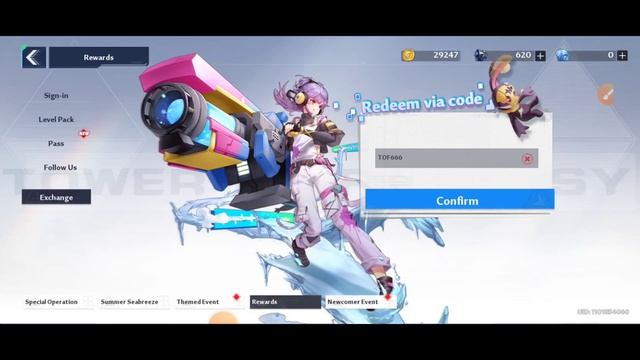 6 ACTIVE TOWER OF FANTASY REDEEM CODE 2022 | TOWER OF FANTASY CODES | EXCHANGE CODES TOF смотреть онлайн