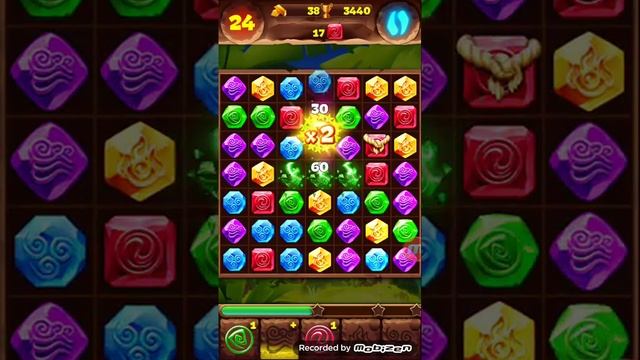 Как пройти 128 уровень игры Планета самоцветов? смотреть онлайн