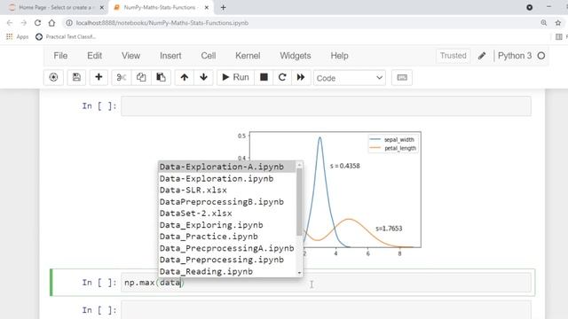 NumPy Mathematical and Statistical Functions смотреть онлайн