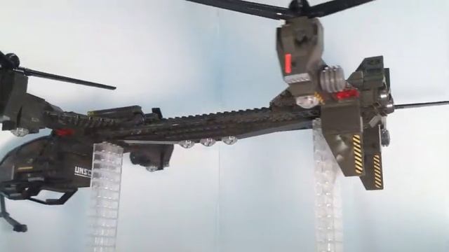 UNSC Dragonfly (Heavy Lift Helicopter) Custom Build - Halo Mega Bloks смотреть онлайн